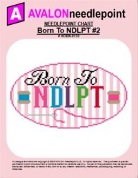Born To Needlepoint #2 – Needlepoint Chart Download