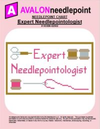 Expert Needlepointologist - Needlepoint Chart Download