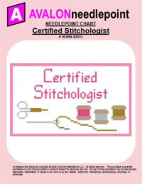 Certified Stitchologist - Needlepoint Chart Download