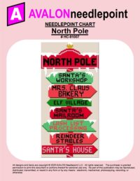 North Pole – Digital Needlepoint Chart Download