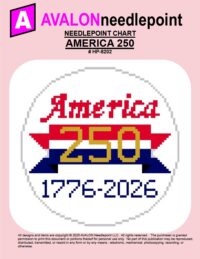 America 250 – Digital Needlepoint Chart Download